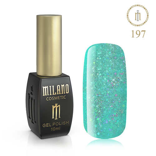 Gel polish Milano No. 197, 10 ml