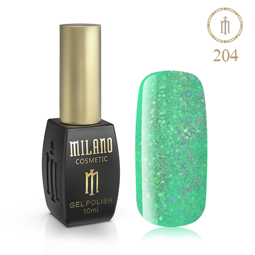 Gel polish Milano No. 204, 10 ml