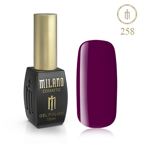 Gel polish Milano No. 258, 10 ml