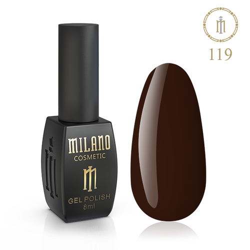 Гель-лак Milano №119, 8 мл (Віскі)