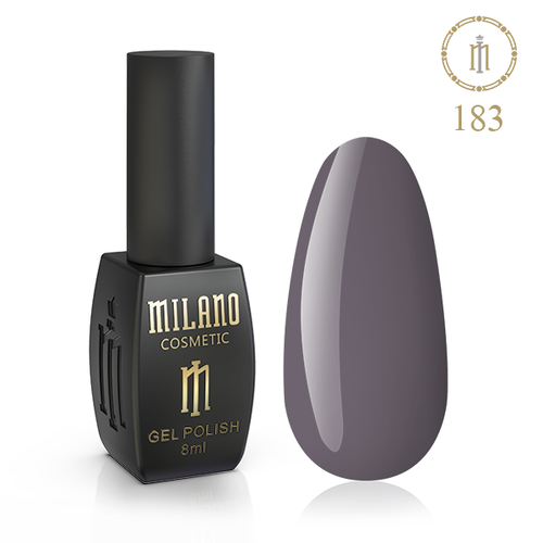Гель-лак Milano №183, 8 мл (Попіл троянди)