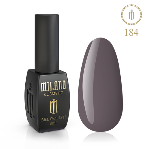 Гель-лак Milano №184, 8 мл (Слонова шкіра)
