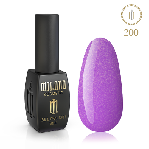 Гель-лак Milano №200, 8 мл (Натхнення)