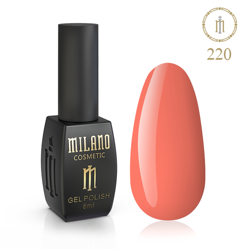 Gel polish Milano No. 220, 8 ml