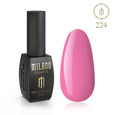 Гель-лак Milano №224, 8 мл (Фламінго)