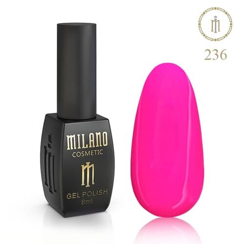 Gel polish Milano No. 236, 8 ml