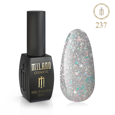Гель-лак Milano №237, 8 мл (Каліпсовий корал)