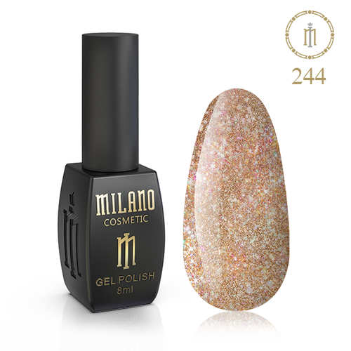 Gel polish Milano No. 244, 8 ml