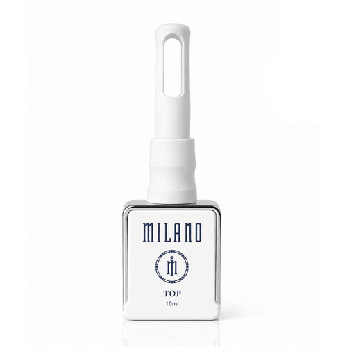 Milano Top Rubber Premium gel polish top coat, 10 ml