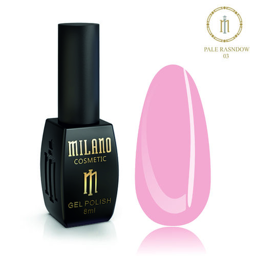 Gel polish PALE RAINDOW Milano No. 003, 8 ml