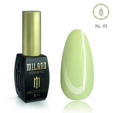Гель-лак PASTEL Milano №001, 8 мл