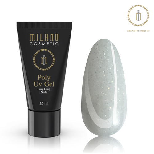 Poly Gel Shimmer Milano No. 009, 30 ml