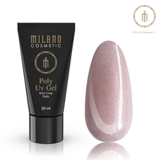 Полігель Poly Gel Shimmer Milano №011, 30 мл