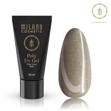 Полігель Poly Gel Shimmer Milano №012, 30 мл