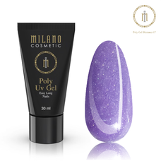 Poly Gel Shimmer Milano No. 017, 30 ml