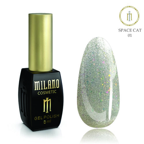 Gel polish SPACE CAT Milano No. 001, 8 ml