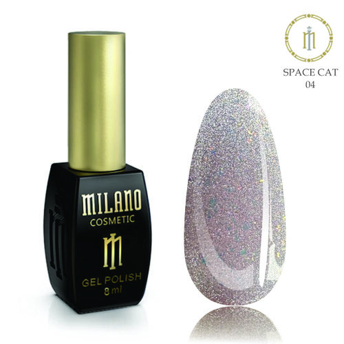 Gel polish SPACE CAT Milano No. 004, 8 ml