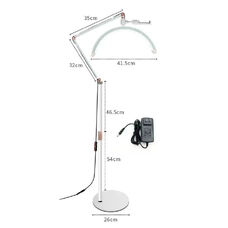 Shadowless floor lamp Moon HD-M2X White