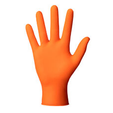 Рукавички нітрилові MERCATOR gogrip orange, розмір L, 50 шт