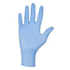 Рукавички нітрилові MERCATOR Nitrylex Classic BLUE неопудрені, розмір M, 100 шт