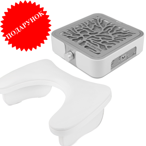Hood MUSSON X3 SILVER 72 W + ARMREST white