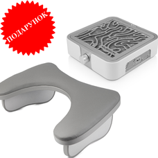 Витяжка MUSSON X2 SILVER 72 Вт + ПІДЛОКІТНИК сірий