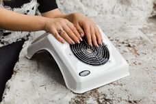 Manicure extractor Air max N4 Pro white, 65 W