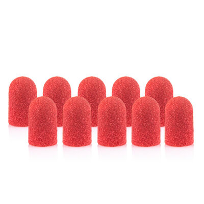 Rubber bases and emery caps