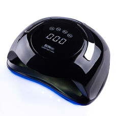 Лампа для манікюру LED+UV SUN BQ-5T BLACK 120W з ручкою