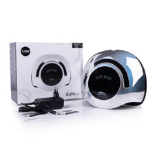 Лампа для манікюру LED+UV SUN BQ-5T MIRROR 120W з ручкою