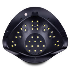 Лампа для манікюру LED+UV SUN BQ-5T MIRROR VIOLET 120W з ручкою
