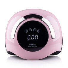 Лампа для манікюру LED+UV SUN BQ-5T PINK 120W з ручкою