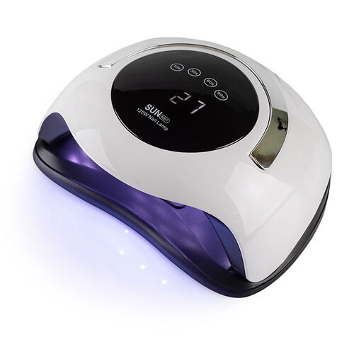 Manicure lamp LED+UV SUN BQ-5T WHITE 120W with handle