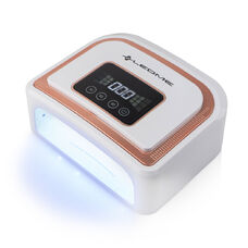 Лампа для манікюру LED+UV LEDME 5B 120W BRONZE з акумулятором