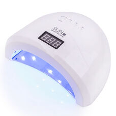 Лампа для манікюру LED+UV SUN 1S WHITE 48W