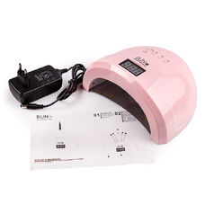 Лампа для манікюру LED+UV SUN 1S PINK 48W