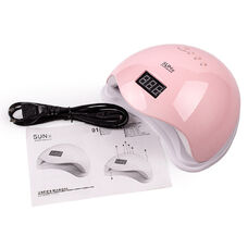 Лампа для манікюру LED+UV SUN 5 PASTEL PINK 48W