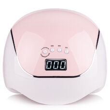 Лампа для манікюру LED+UV SUN BQ-V5 MACAROON PINK 120W