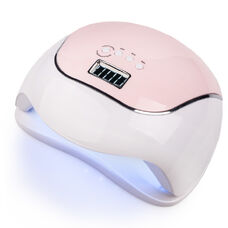 Лампа для манікюру LED+UV SUN BQ-V5 MACAROON PINK 120W