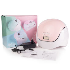 Лампа для манікюру LED+UV SUN BQ-V5 MACAROON PINK 120W