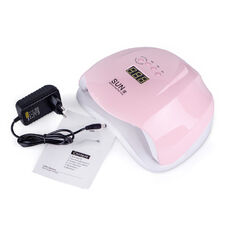 Лампа для манікюру LED+UV SUN X PINK 54W