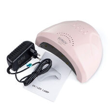 Лампа для манікюру LED+UV SUNUV SUN1 PINK 48W (Оригінал)
